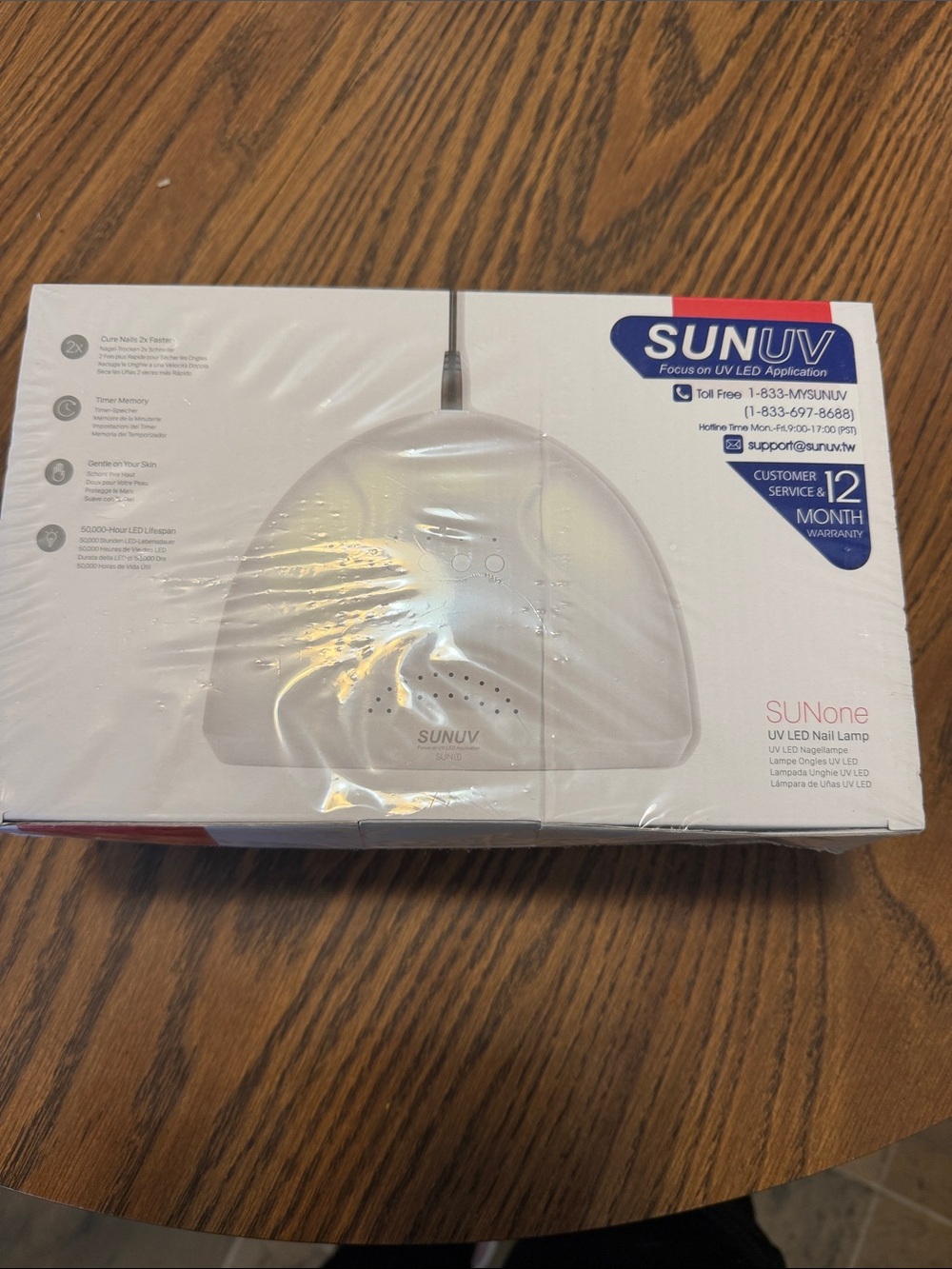 SUNUV White SUNone UV LED Nail Lamp